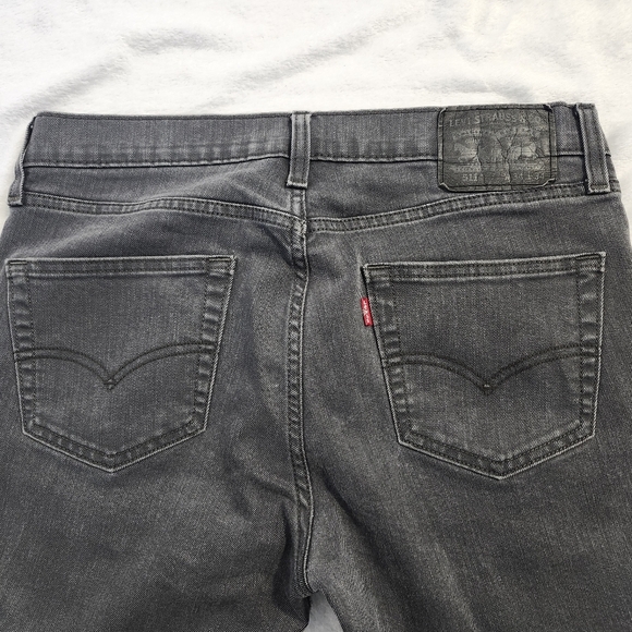 LEVI'S 511 Men's Grey Washed Jeans Slim Fit Size 34 - Picture 3 of 8